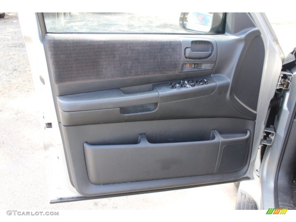 2002 Dodge Durango SLT 4x4 Dark Slate Gray Door Panel Photo #71153469