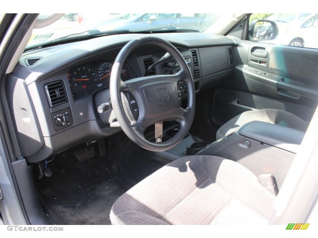 Dark Slate Gray Interior 2002 Dodge Durango SLT 4x4 Photo #71153478