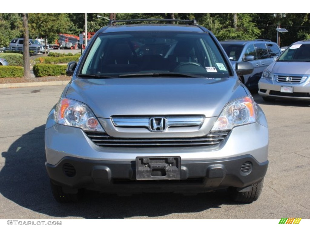 2008 CR-V EX 4WD - Whistler Silver Metallic / Black photo #2