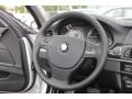 Black Steering Wheel Photo for 2012 BMW 5 Series #71154483