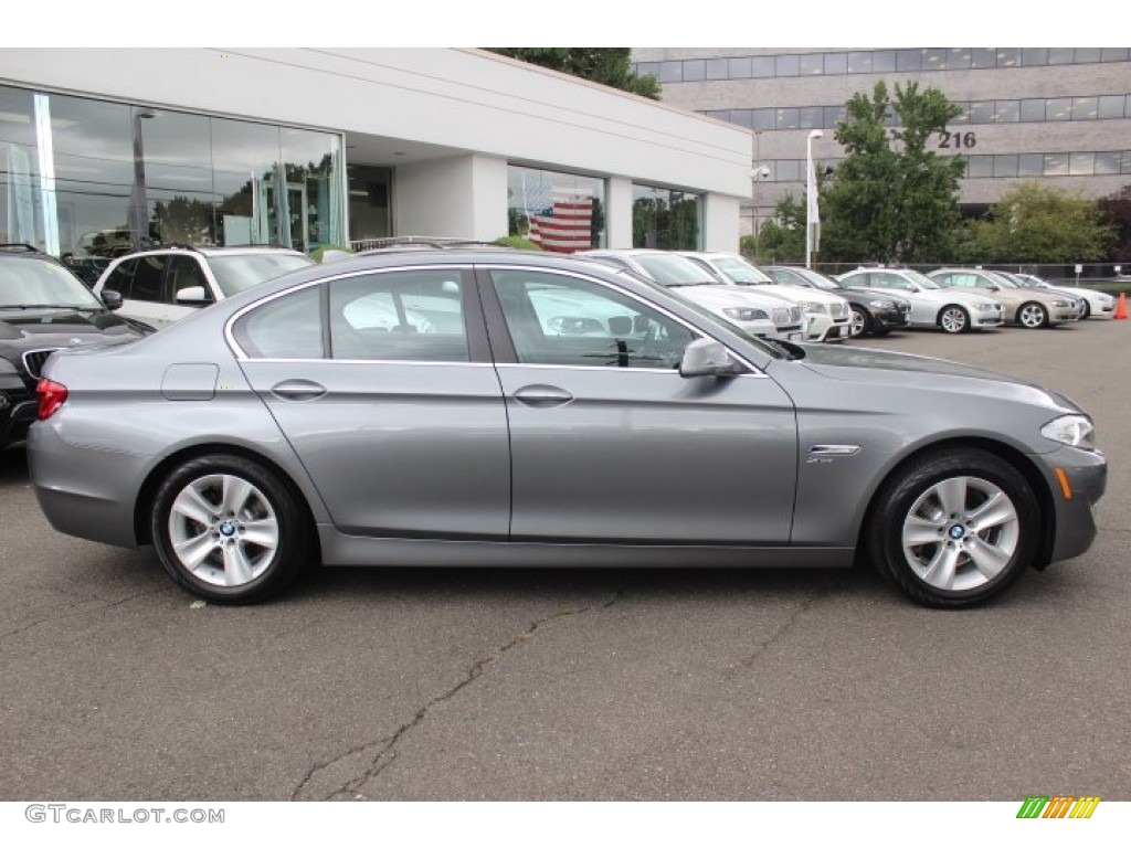 Space Gray Metallic 2012 BMW 5 Series 528i xDrive Sedan Exterior Photo #71154664