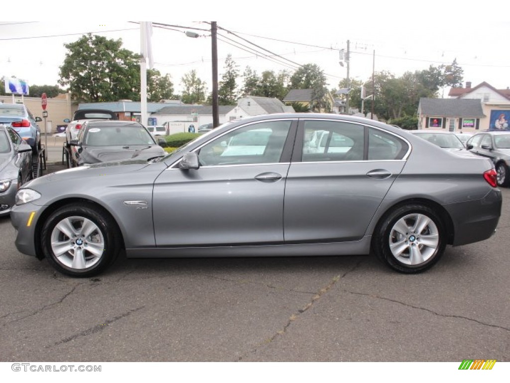 Space Gray Metallic 2012 BMW 5 Series 528i xDrive Sedan Exterior Photo #71154702