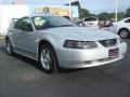 2004 Silver Metallic Ford Mustang V6 Coupe  photo #1