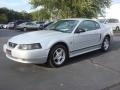 2004 Silver Metallic Ford Mustang V6 Coupe  photo #8