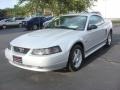 2004 Silver Metallic Ford Mustang V6 Coupe  photo #9