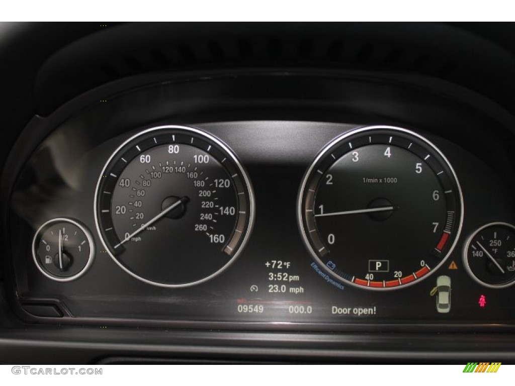 2012 BMW 5 Series 528i xDrive Sedan Gauges Photo #71154798