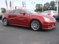 Crystal Red Tintcoat 2011 Cadillac CTS -V Coupe Exterior