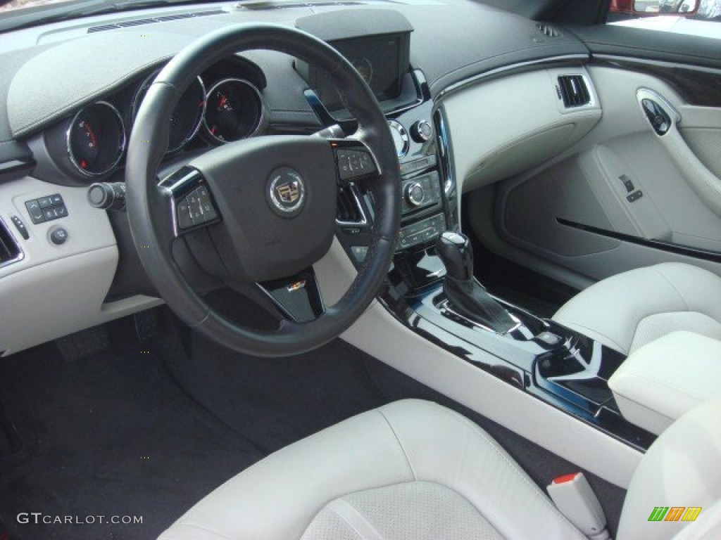 Light Titanium/Ebony Interior 2011 Cadillac CTS -V Coupe Photo #71155068