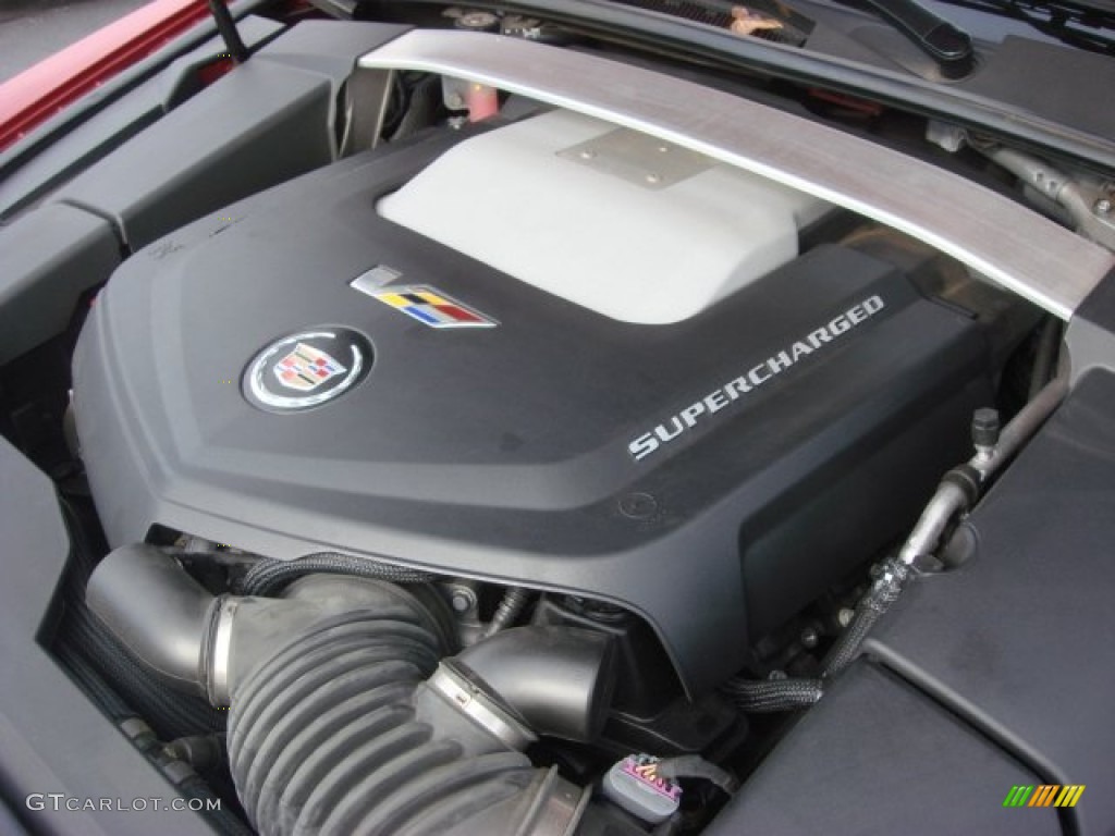 2011 Cadillac CTS -V Coupe 6.2 Liter Supercharged OHV 16-Valve V8 Engine Photo #71155194