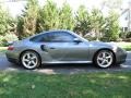 2001 Seal Grey Metallic Porsche 911 Turbo Coupe  photo #8