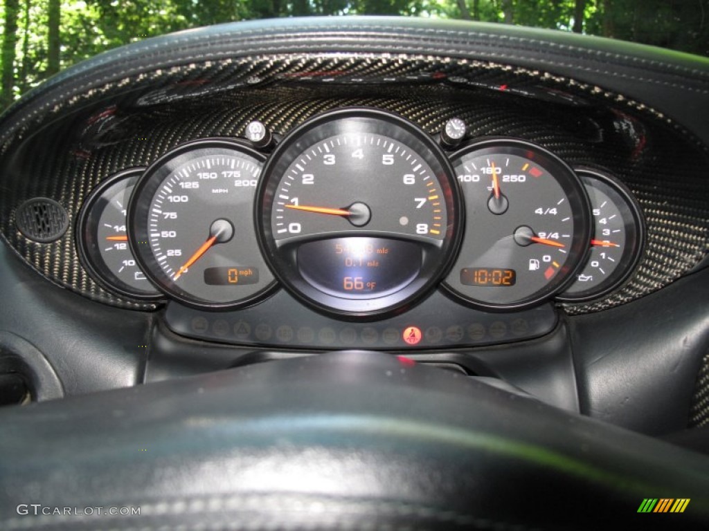 2001 Porsche 911 Turbo Coupe Gauges Photo #71155635