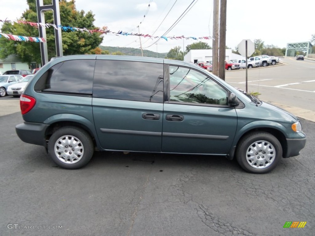 Magnesium Green Pearl Dodge Caravan