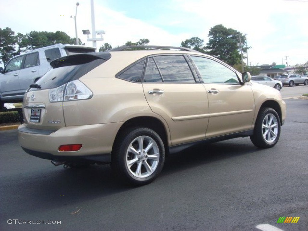 2009 RX 350 AWD - Golden Almond Metallic / Parchment photo #3