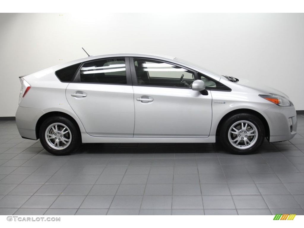 2010 Prius Hybrid II - Classic Silver Metallic / Dark Gray photo #7