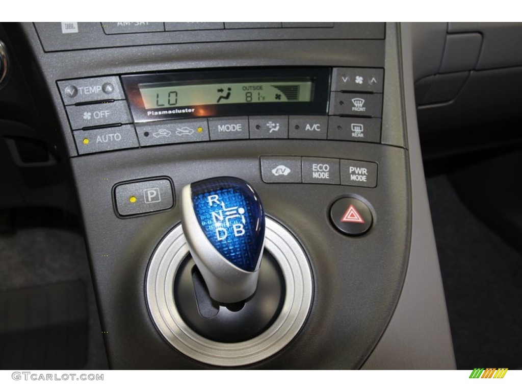 2010 Prius Hybrid II - Classic Silver Metallic / Dark Gray photo #22