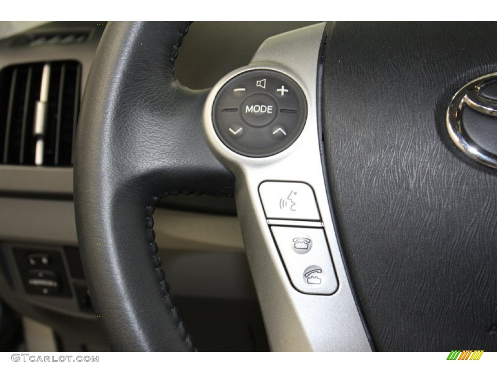 2010 Prius Hybrid II - Classic Silver Metallic / Dark Gray photo #27