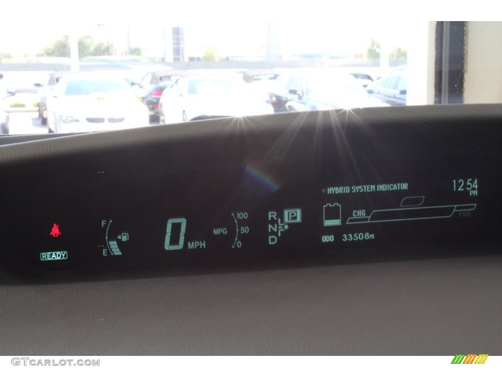 2010 Prius Hybrid II - Classic Silver Metallic / Dark Gray photo #45