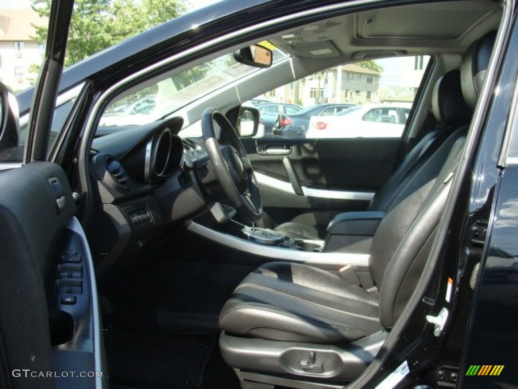 2008 CX-7 Grand Touring AWD - Brilliant Black / Black photo #6