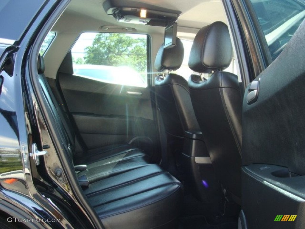 2008 CX-7 Grand Touring AWD - Brilliant Black / Black photo #12