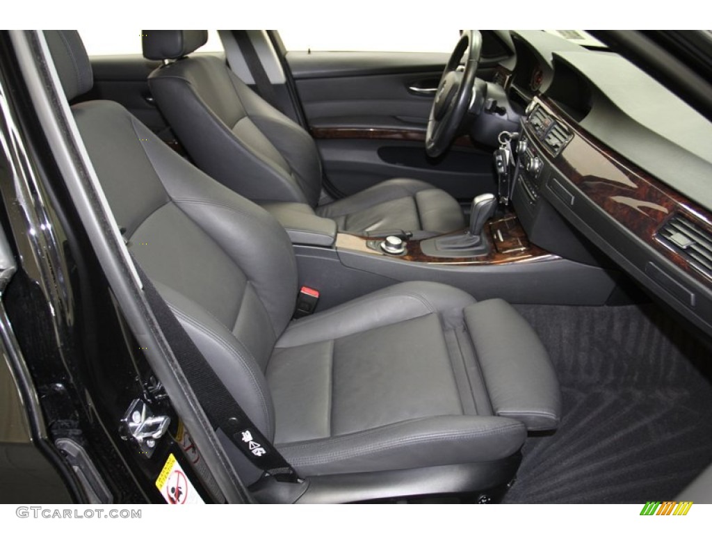 2008 3 Series 335i Sedan - Jet Black / Black photo #39