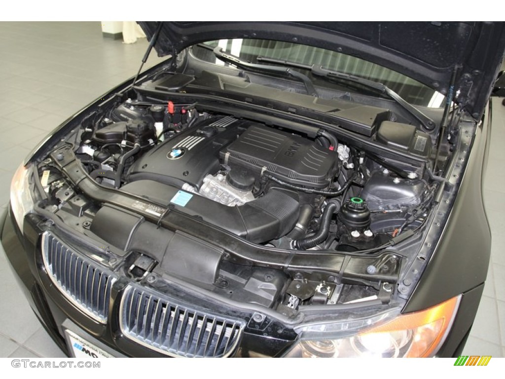 2008 3 Series 335i Sedan - Jet Black / Black photo #41