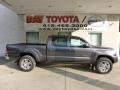 2013 Magnetic Gray Metallic Toyota Tacoma V6 Double Cab 4x4  photo #1