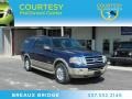 Dark Blue Pearl Metallic 2007 Ford Expedition EL Eddie Bauer