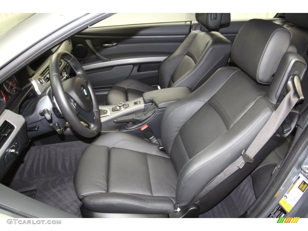 2011 3 Series 335is Convertible - Space Gray Metallic / Black photo #14