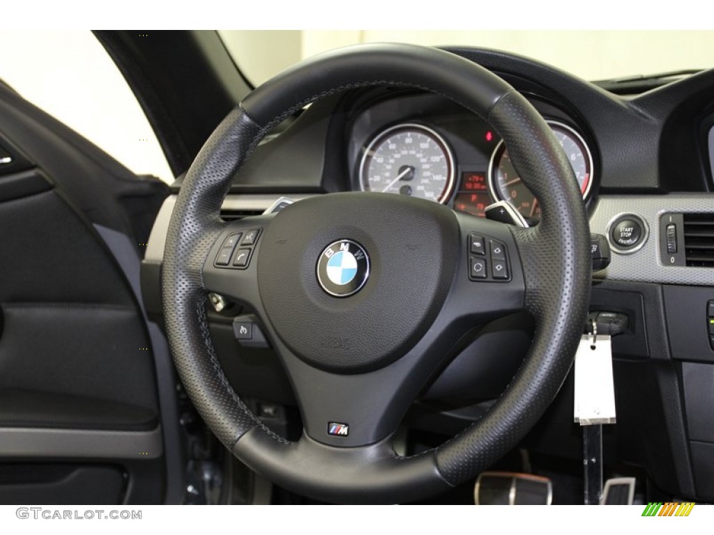 2011 3 Series 335is Convertible - Space Gray Metallic / Black photo #32