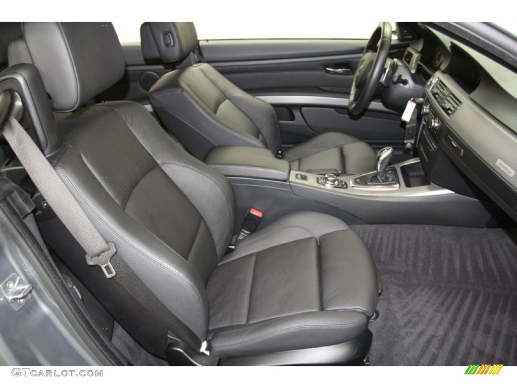 2011 3 Series 335is Convertible - Space Gray Metallic / Black photo #39