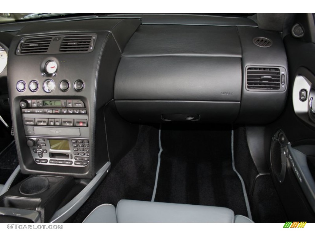 2005 Aston Martin Vanquish S Quail Gray Dashboard Photo #71160186