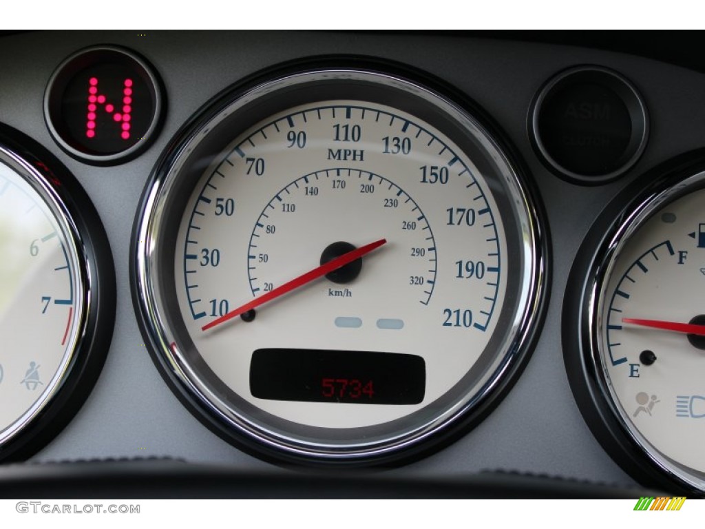 2005 Aston Martin Vanquish S Gauges Photos