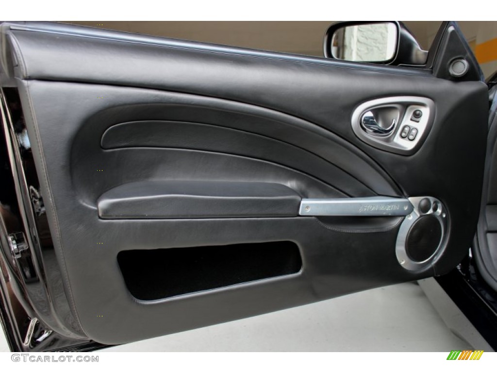 2005 Aston Martin Vanquish S Quail Gray Door Panel Photo #71160342