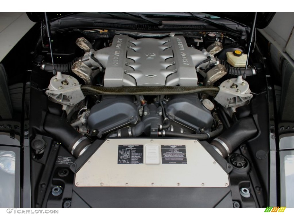2005 Aston Martin Vanquish S 6.0 Liter DOHC 48-Valve V12 Engine Photo #71160402