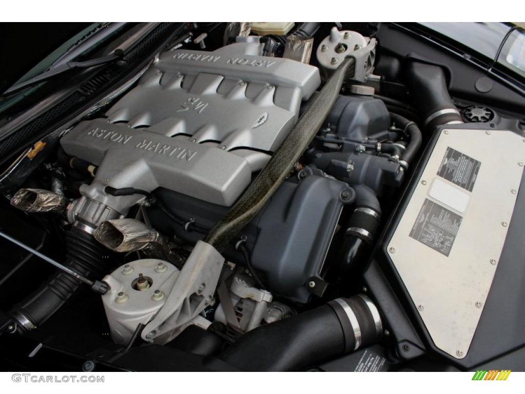 2005 Aston Martin Vanquish S Engine Photos