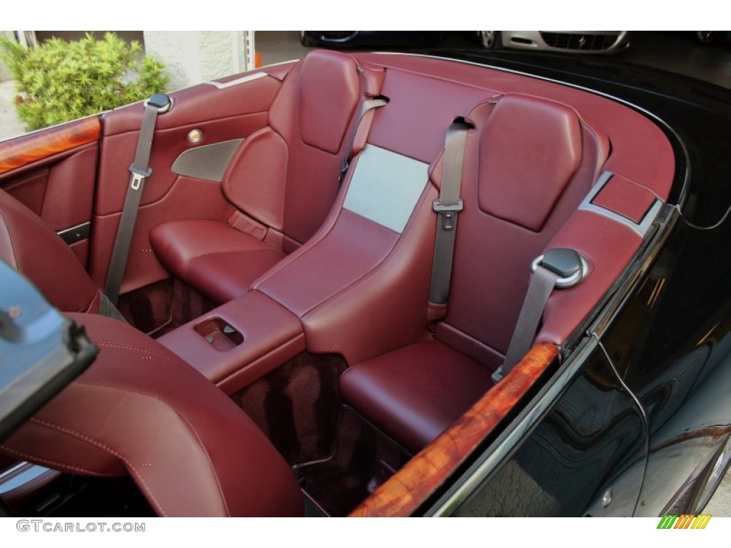 2006 Aston Martin DB9 Volante Rear Seat Photos