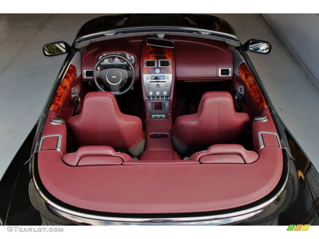 Iron Ore Red Interior 2006 Aston Martin DB9 Volante Photo #71160621