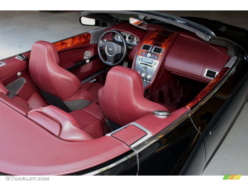 Iron Ore Red Interior 2006 Aston Martin DB9 Volante Photo #71160645