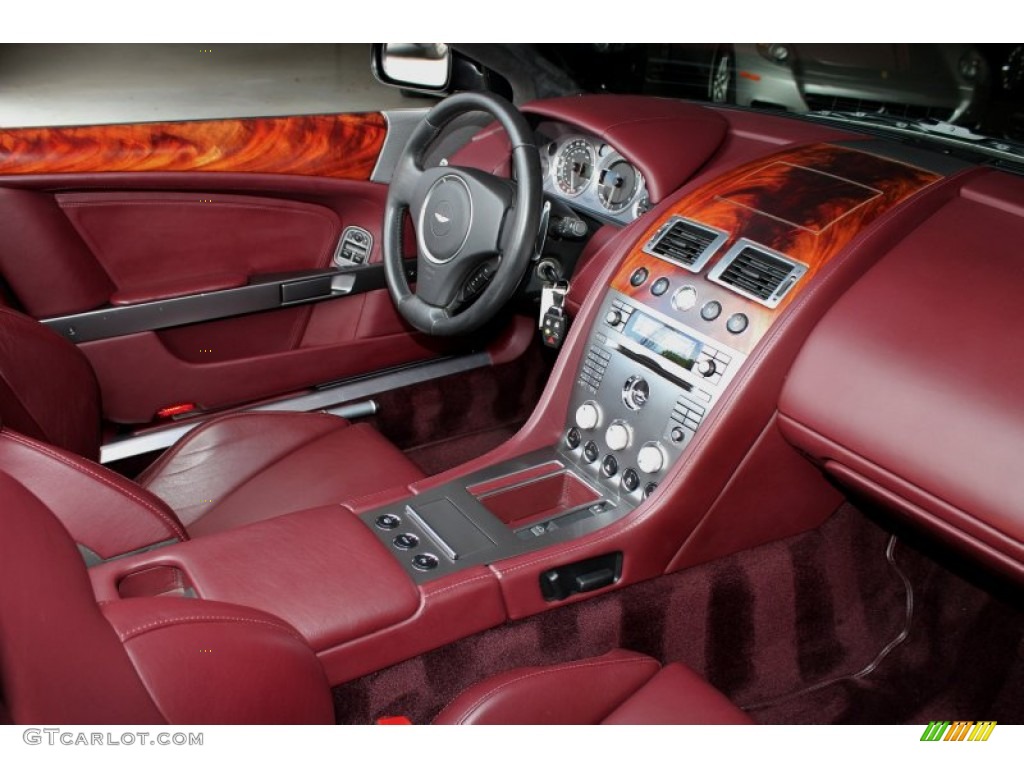 Iron Ore Red Interior 2006 Aston Martin DB9 Volante Photo #71160705