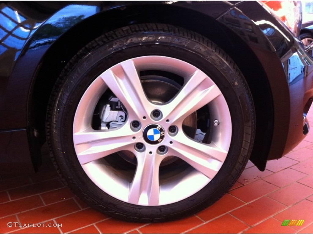 2013 1 Series 128i Coupe - Jet Black / Black photo #6