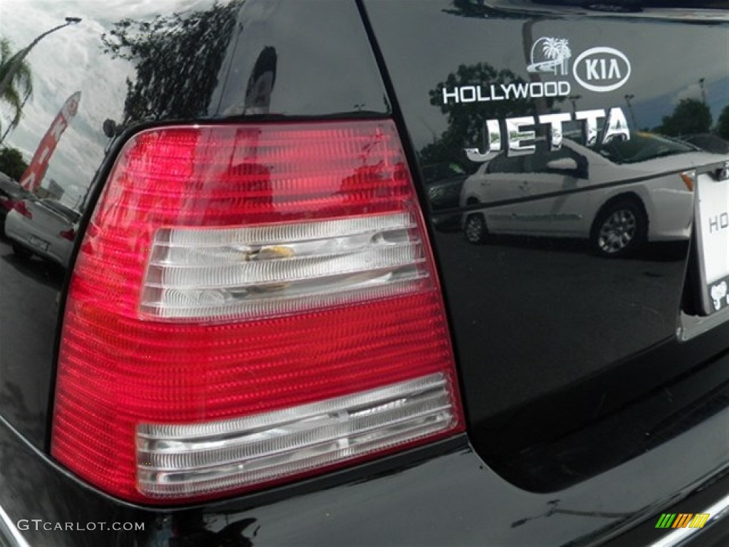 2004 Jetta GLS Sedan - Black / Black photo #11