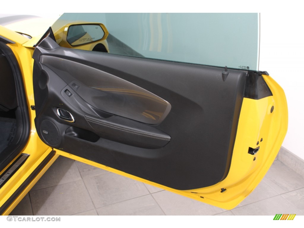 2010 Camaro SS/RS Coupe - Rally Yellow / Black photo #13