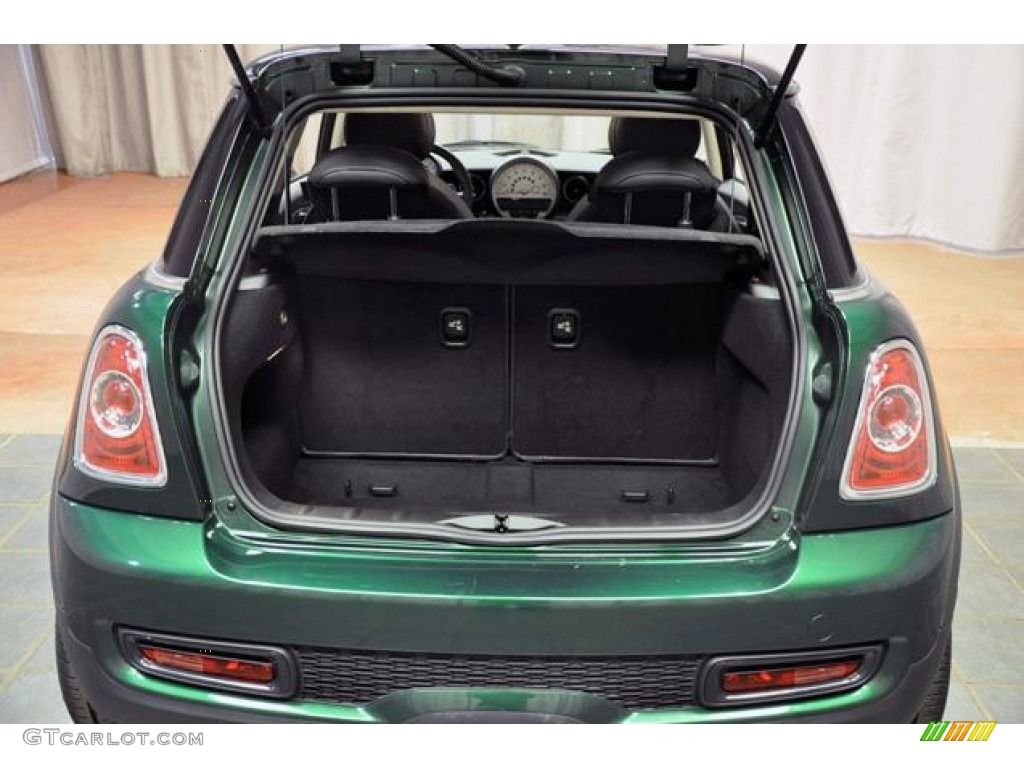 2012 Cooper S Hardtop - British Racing Green II Metallic / Carbon Black photo #7