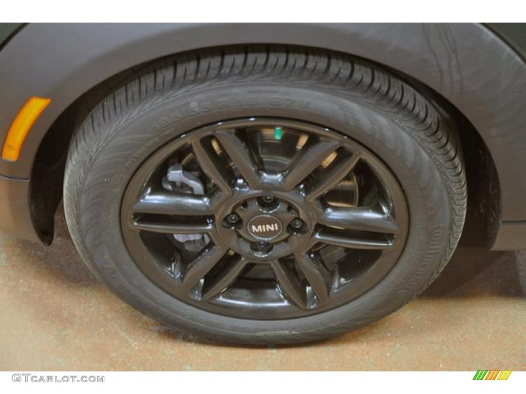 2012 Cooper S Hardtop - British Racing Green II Metallic / Carbon Black photo #14