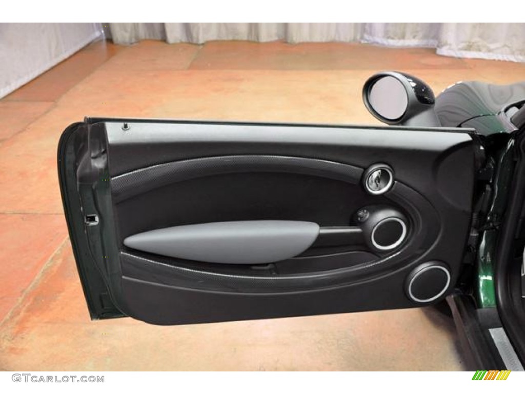 2012 Cooper S Hardtop - British Racing Green II Metallic / Carbon Black photo #19