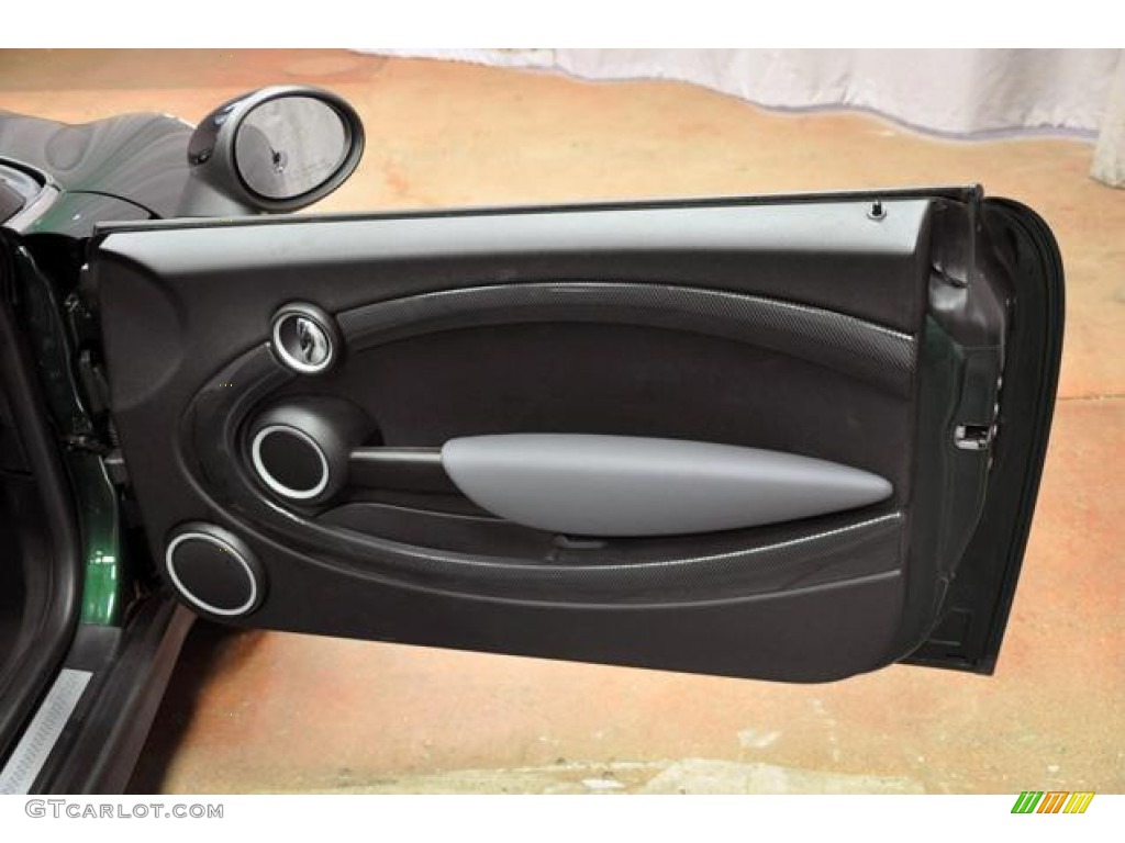 2012 Cooper S Hardtop - British Racing Green II Metallic / Carbon Black photo #22