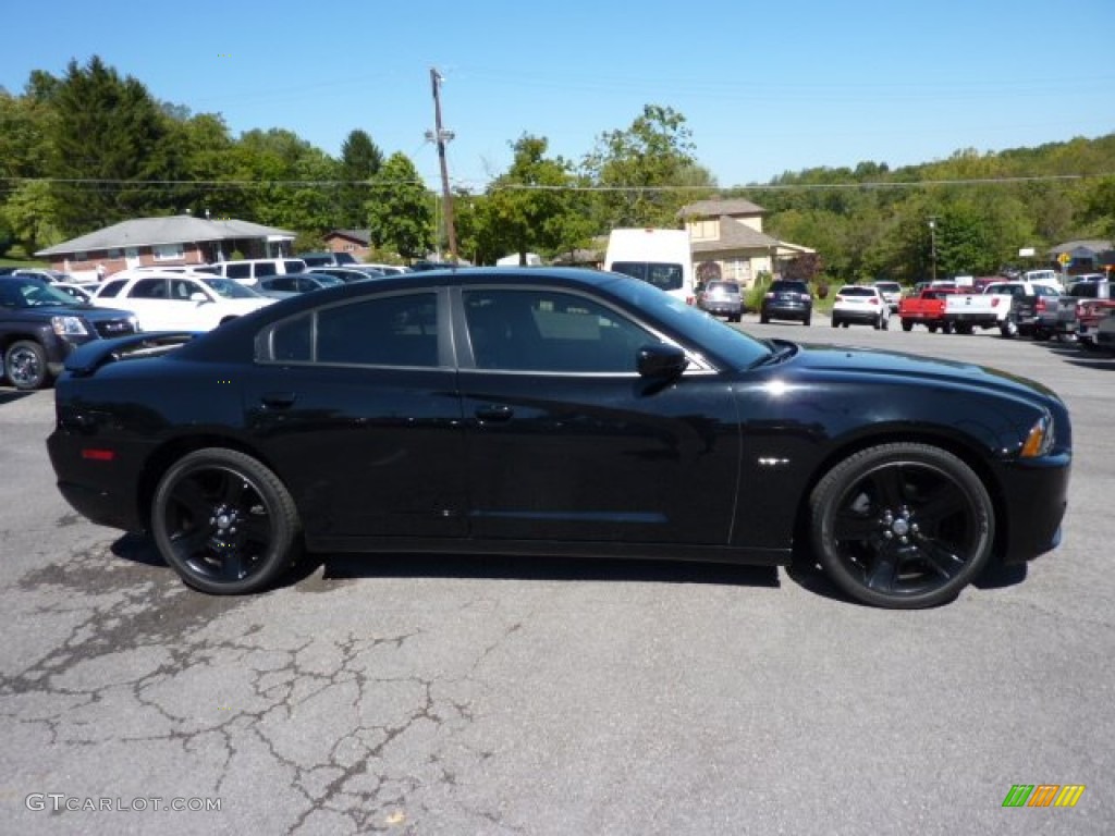 Brilliant Black Crystal Pearl 2011 Dodge Charger R/T Mopar '11 Exterior Photo #71168175