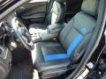 Black/Mopar Blue Front Seat Photo for 2011 Dodge Charger #71168229