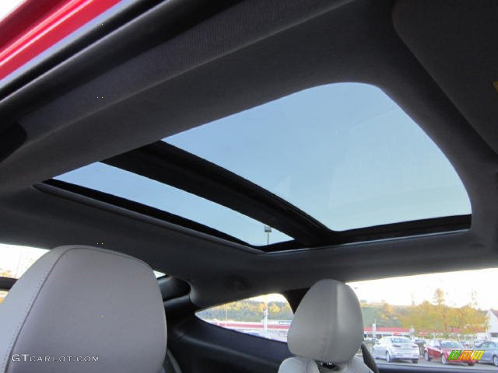 2012 Veloster  - Boston Red / Gray photo #11