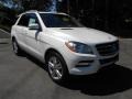 2013 Diamond White Metallic Mercedes-Benz ML 350 4Matic  photo #1